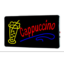 Letrero LED Cappuccino
